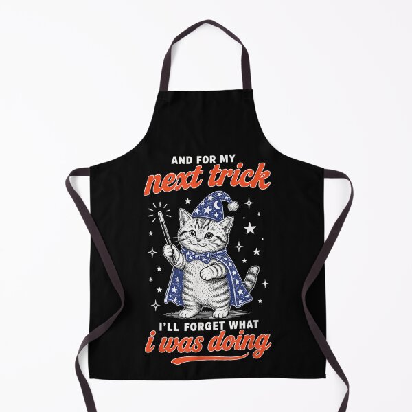Item preview, Cute Wizard Cat I Will Forget What I Was Doing Magic designed and sold by StanaLuis.