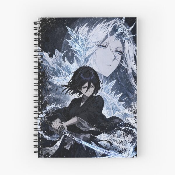 Item preview, Rukia Kuchiki Ice Bankai Anime Aesthetic – Dark Fantasy Samurai Art | Bleach Fan Art designed and sold by Dyan4.