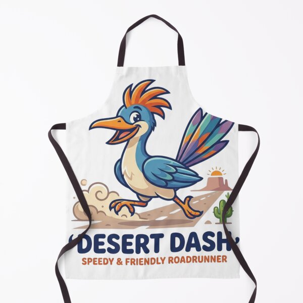 Item preview, Speedy Desert Dash Roadrunner - Cute Cartoon Wildlife Art designed and sold by Wear Sculpt.