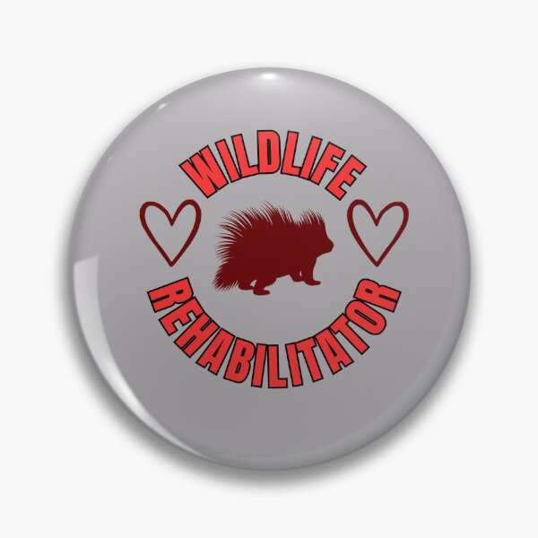 Item preview, Red Wildlife Rehabilitator - Porcupine - Identification, Rescuer Uniform T for Volunteers designed and sold by Shel13X.