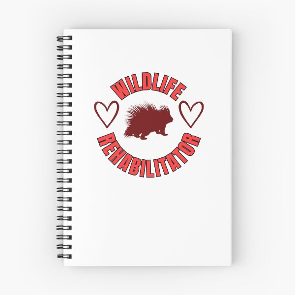 Item preview, Red Wildlife Rehabilitator - Porcupine - Identification, Rescuer Uniform T for Volunteers designed and sold by Shel13X.