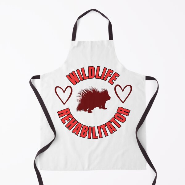 Item preview, Red Wildlife Rehabilitator - Porcupine - Identification, Rescuer Uniform T for Volunteers designed and sold by Shel13X.
