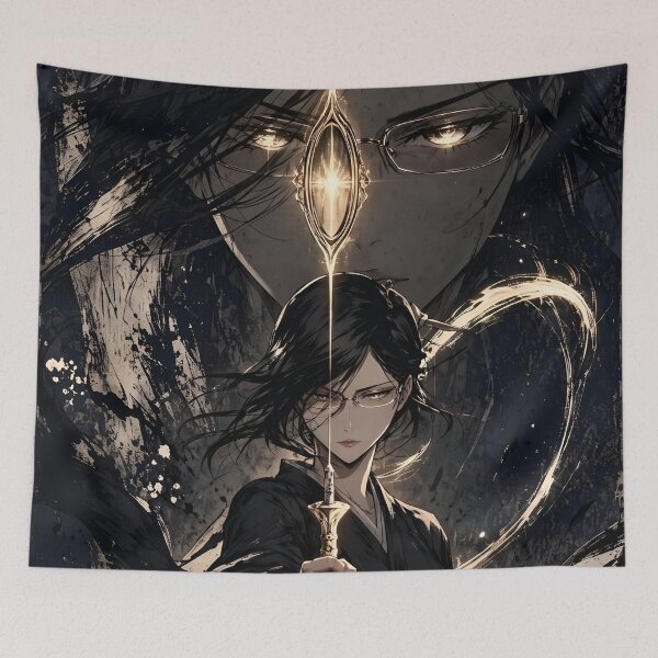 Item preview, Nemu Kurotsuchi Dark Soul Reaper Aesthetic – Anime Katana Art | Bleach Fan Art designed and sold by Dyan4.