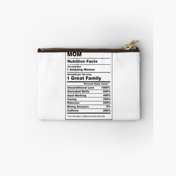 Item preview, Mom Nutrition Facts Funny Family Quote designed and sold by LegendsOfLife37.