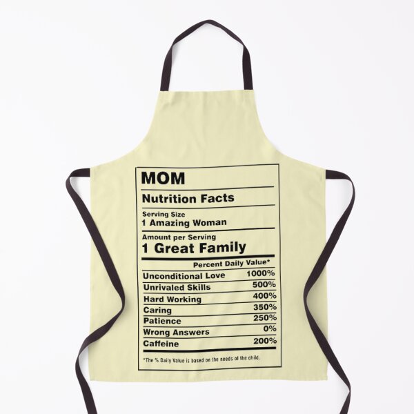 Item preview, Mom Nutrition Facts Funny Family Quote designed and sold by LegendsOfLife37.