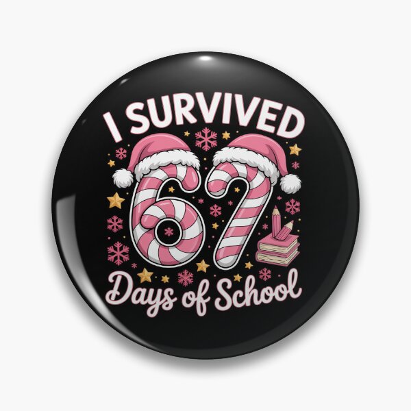 Item preview, I Survived 67 Days of School - Funny Teachers Students Girls designed and sold by BlassmausArt.