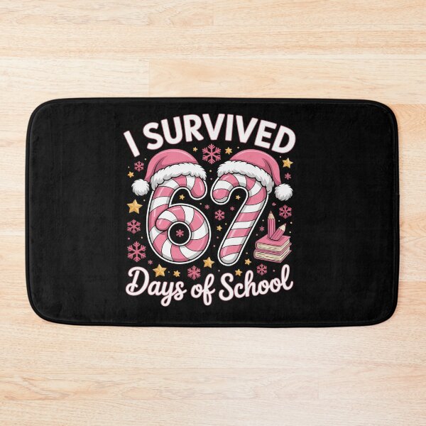 Item preview, I Survived 67 Days of School - Funny Teachers Students Girls designed and sold by BlassmausArt.