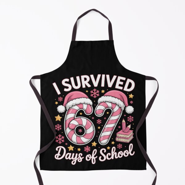 Item preview, I Survived 67 Days of School - Funny Teachers Students Girls designed and sold by BlassmausArt.