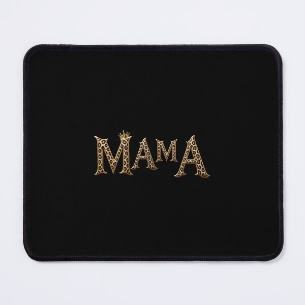 Item preview, Leopard Print Mama Crown Gold Glam Stylish Mother Graphic designed and sold by Lozarux.