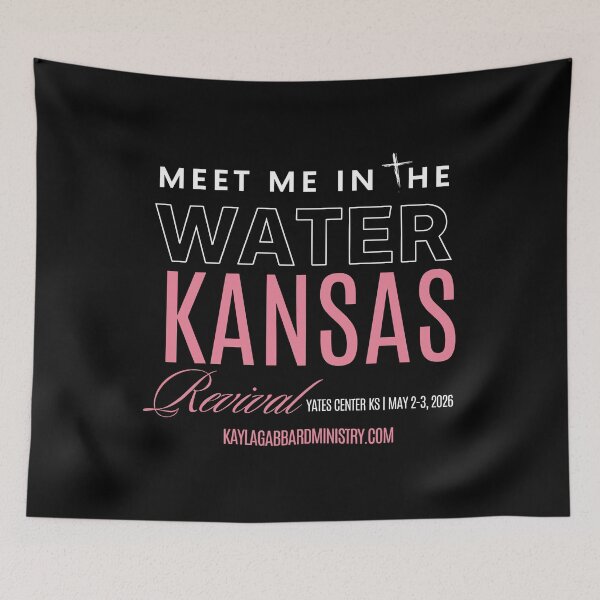 Item preview, Meet Me In The Water Kansas Revival designed and sold by moabeArtistic.