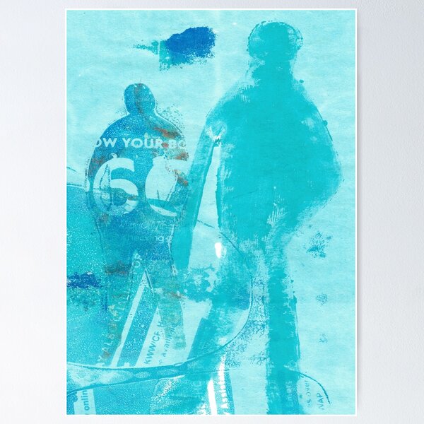 Item preview, Men in Blue designed and sold by Atelier Seneca.