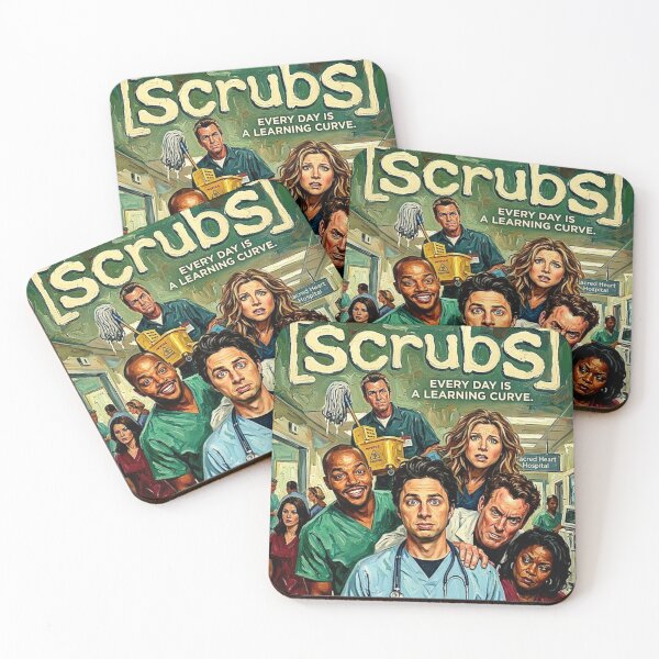 Item preview, Scrubs: Every Day is a Learning Curve designed and sold by Art's Diner.