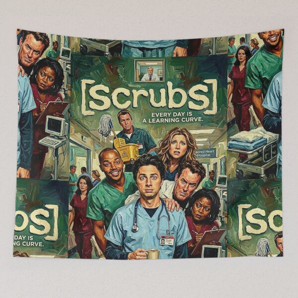 Item preview, Scrubs: Every Day is a Learning Curve designed and sold by Art's Diner.