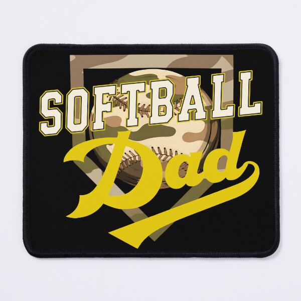 Item preview, Softball Dad Camo Baseball Graphic designed and sold by LashondaGreen89.