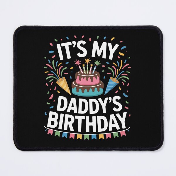 Item preview, It's My daddy's Birthday Family Matching confetti cake designed and sold by BlassmausArt.