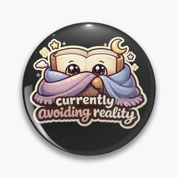 Item preview, Currently Avoiding Reality Cute Book Lover Design designed and sold by Naviora.