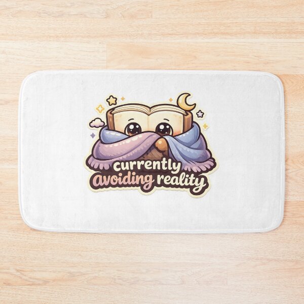 Item preview, Currently Avoiding Reality Cute Book Lover Design designed and sold by Naviora.