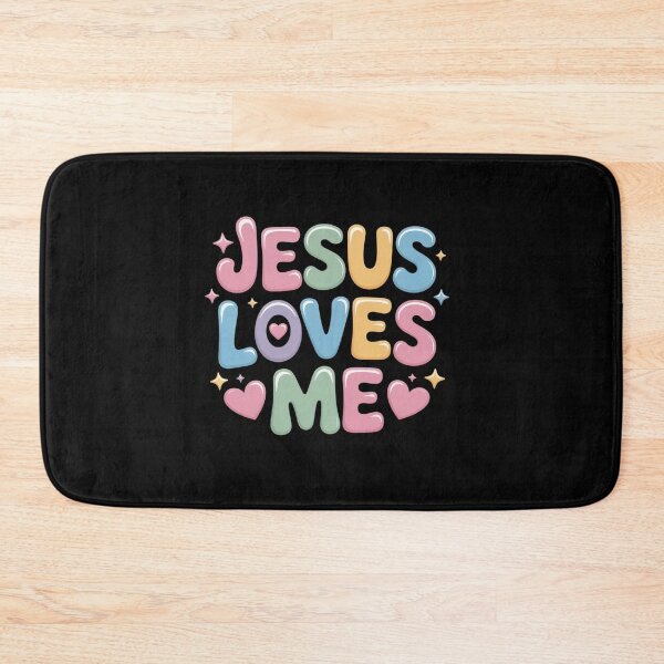 Item preview, Jesus Loves Me! Christian Kids Back to School designed and sold by BlassmausArt.