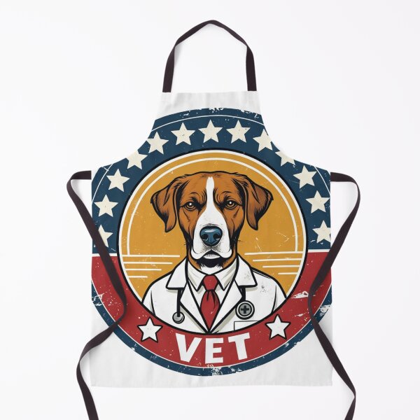 Item preview, Retro Vintage Dog Vet Badge Graphic Tee for Vet and Animal Lovers designed and sold by PaleInk.