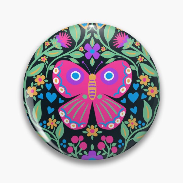 Item preview, Pink Butterfly on Black designed and sold by Paula Hall.