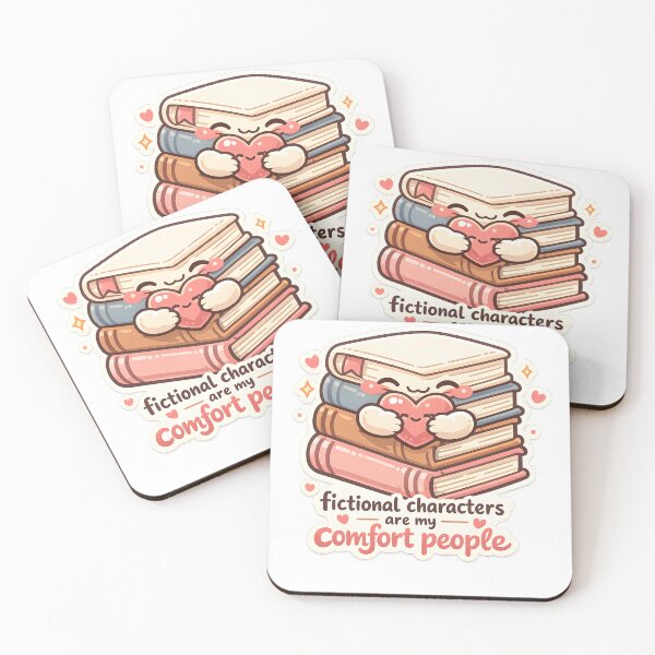 Item preview, Fictional Characters Are My Comfort People Book Design designed and sold by Naviora.