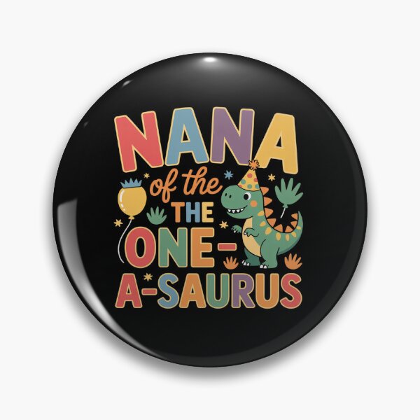 Item preview, Nana Of The One-A-Saurus 1St Birthday Boy Dinosaur designed and sold by BlassmausArt.