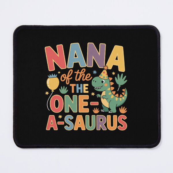Item preview, Nana Of The One-A-Saurus 1St Birthday Boy Dinosaur designed and sold by BlassmausArt.