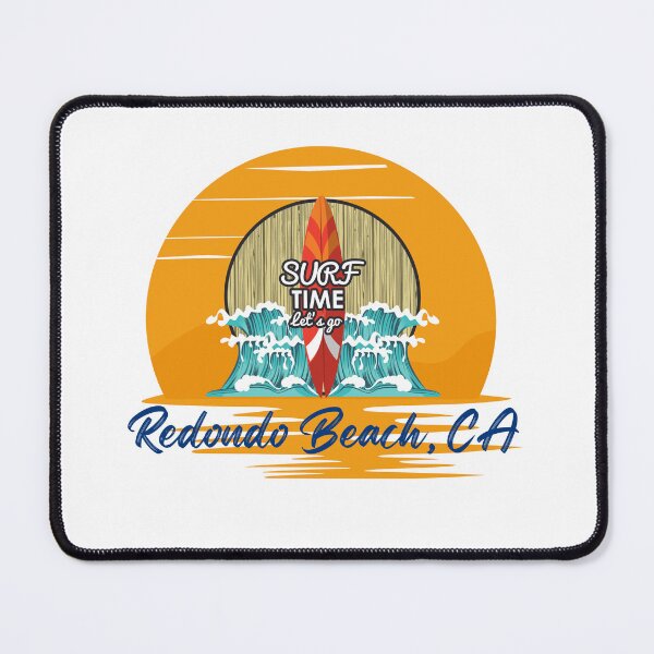 Item preview, Redondo Beach, CA. Gift for a Surfer, Waves Lover, Waves Rider. designed and sold by ShrimpAndGrits.