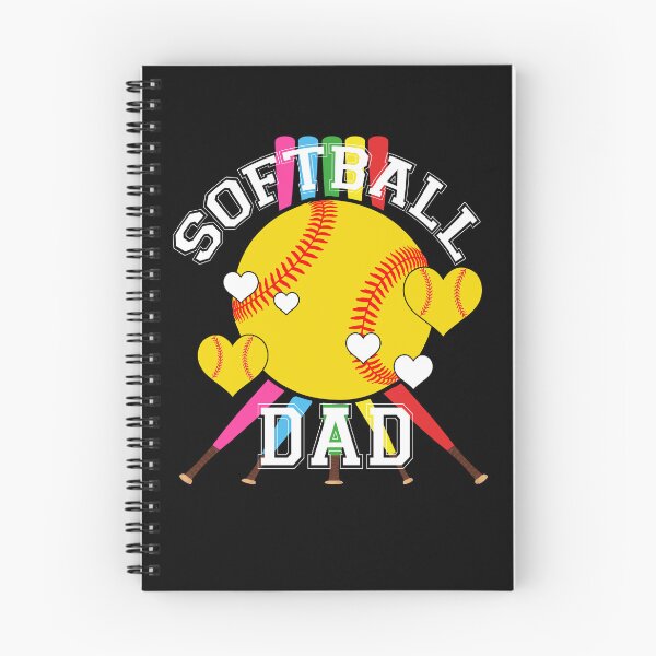 Item preview, Colorful Softball Dad Game Day Tee designed and sold by LashondaGreen89.