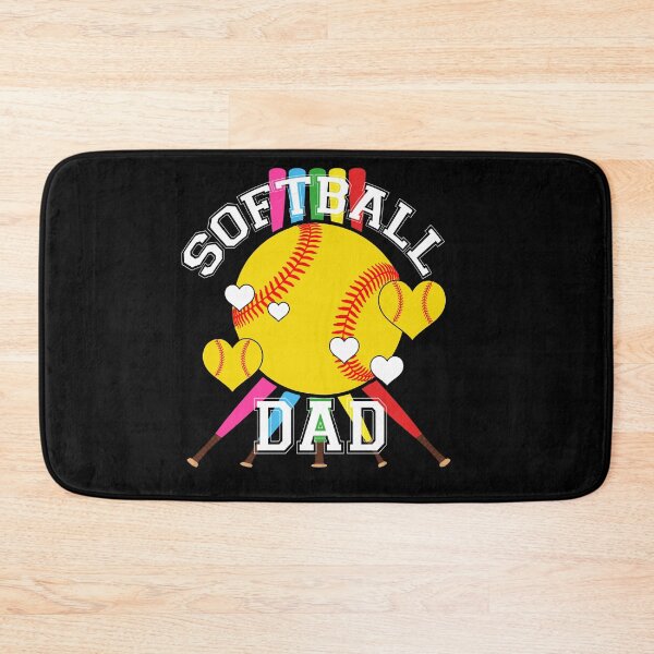 Item preview, Colorful Softball Dad Game Day Tee designed and sold by LashondaGreen89.