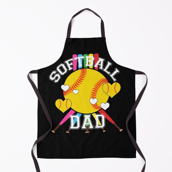 Item preview, Colorful Softball Dad Game Day Tee designed and sold by LashondaGreen89.