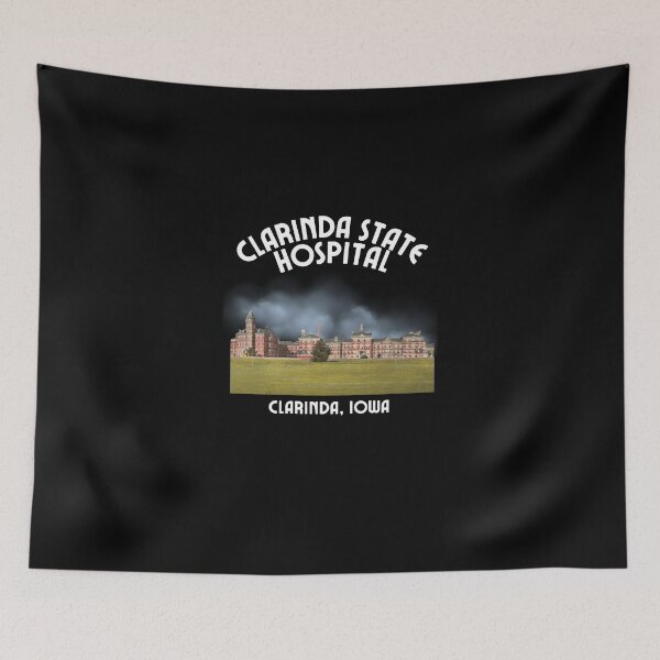 Item preview, Clarinda State Hospital (Clarinda, Iowa) designed and sold by GhostlyWorld.