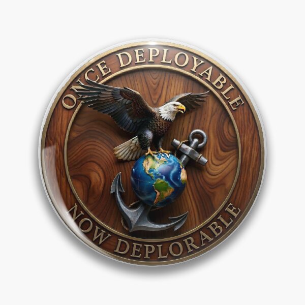 Item preview, Once Deployable - Now Deplorable designed and sold by Breeze-e Beez's Design.