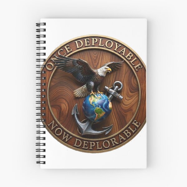 Item preview, Once Deployable - Now Deplorable designed and sold by Breeze-e Beez's Design.