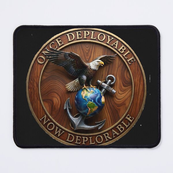 Item preview, Once Deployable - Now Deplorable designed and sold by Breeze-e Beez's Design.