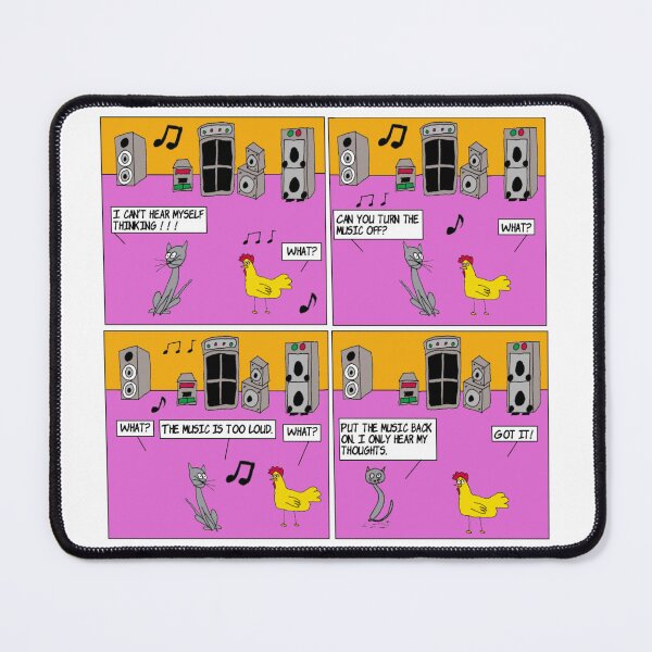 Item preview, Thee Notes | Humor Music Noise Webcomic | El Boxa designed and sold by ElBoxa.