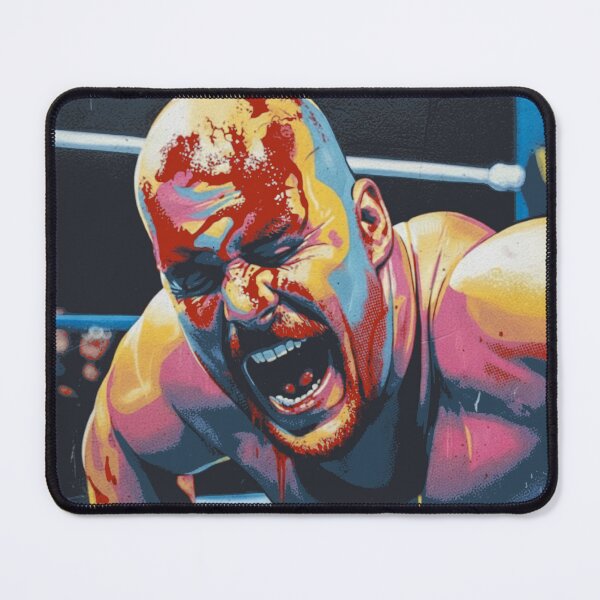 Item preview, Blood & Canvas | Gritty Retro Wrestling Pop Art designed and sold by The Irish Whip.