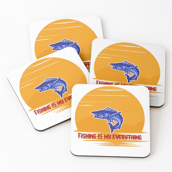 Item preview, Fishing Is My Everything.  Gift for a Fisherman, Gift for Fly Fishing Fan, Gift for Salt Water Fishing Lover designed and sold by ShrimpAndGrits.
