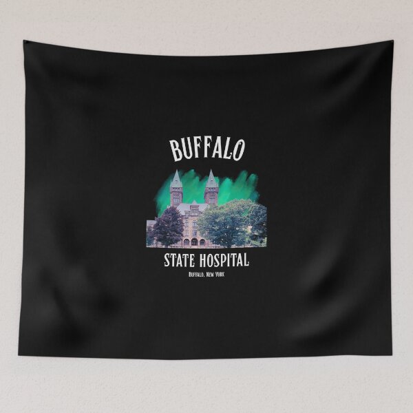 Item preview, Buffalo State Hospital (Buffalo, New York) designed and sold by GhostlyWorld.