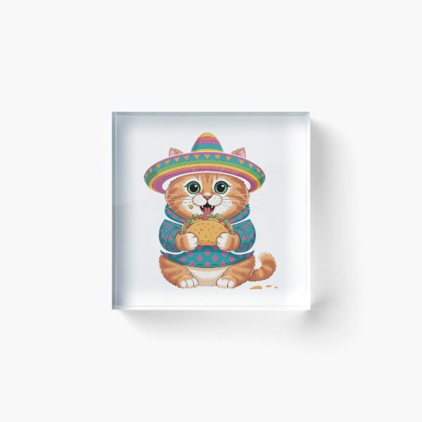 Item preview, Cute Taco Cat Lover Gift designed and sold by QuiteOrbit.