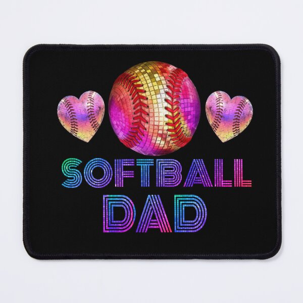 Item preview, Disco Softball Dad Retro Shirt designed and sold by LashondaGreen89.