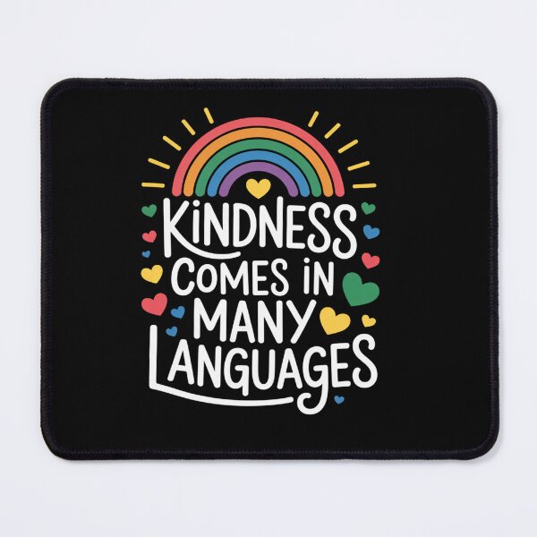 Item preview, Kindness Comes in Many Languages English Teacher designed and sold by fferomananul.
