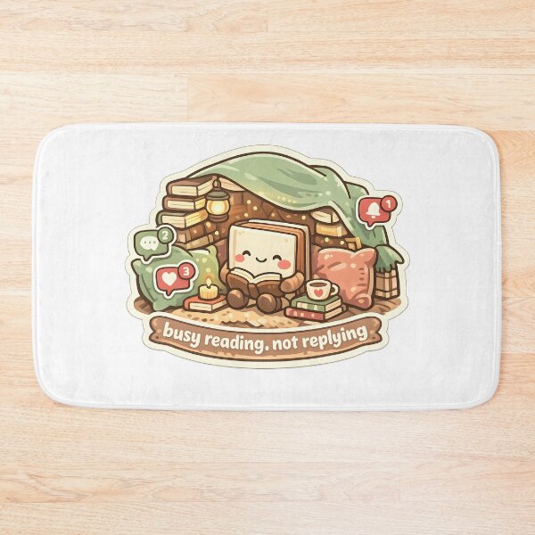 Item preview, Busy Reading Not Replying Funny Introvert Reader Design designed and sold by Naviora.