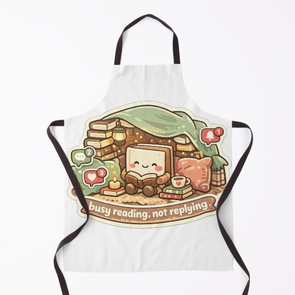 Item preview, Busy Reading Not Replying Funny Introvert Reader Design designed and sold by Naviora.