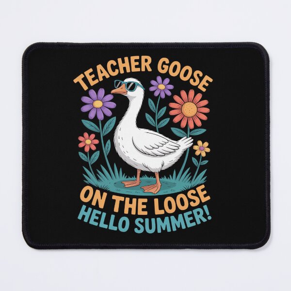 Item preview, Last Day of School Teacher Goose On The Loose Hello Summer designed and sold by fferomananul.