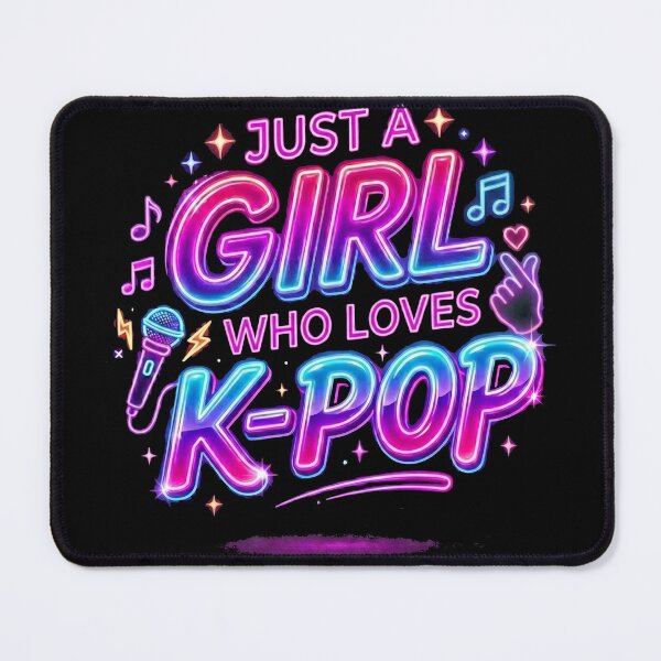Item preview, Just a girl who LOVES K-POP designed and sold by Applecrunch.