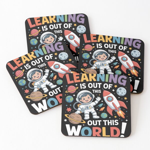 Item preview, Learning is Out of This World Space Back to School Teacher designed and sold by fferomananul.