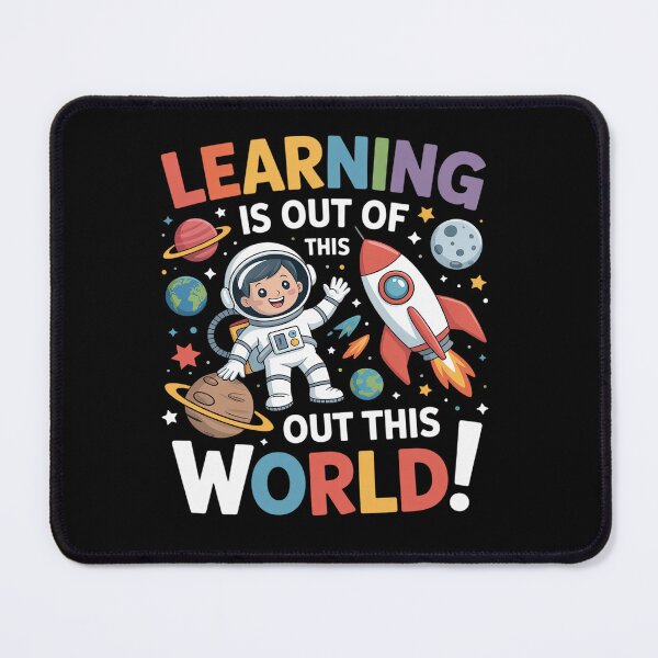 Item preview, Learning is Out of This World Space Back to School Teacher designed and sold by fferomananul.