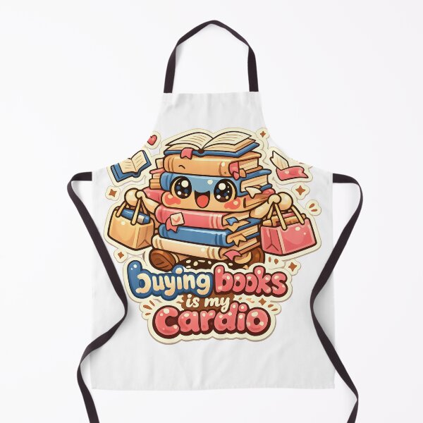 Item preview, Buying Books Is My Cardio Funny Bookworm Design designed and sold by Naviora.