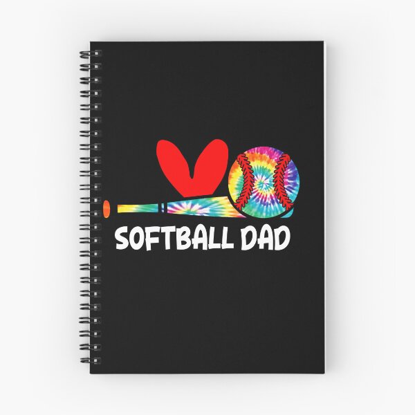 Item preview, Tie Dye Softball Dad Graphic Tee designed and sold by LashondaGreen89.